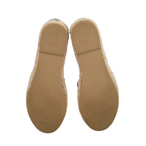 Steve Madden Shoes Womens 8.5 Espadrille Platform Flats D'Orsay Fashion Slip On - Picture 10 of 13
